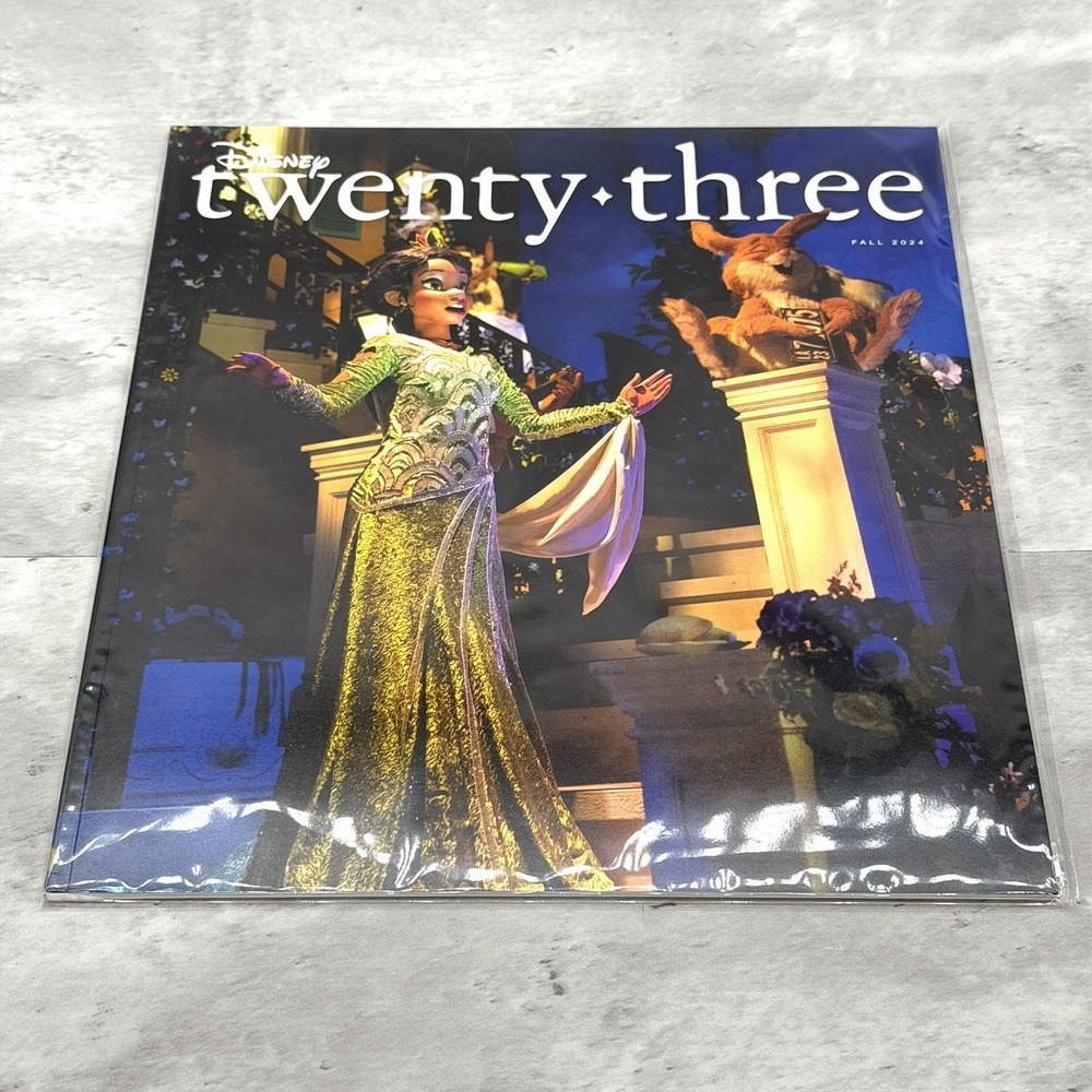 Disney D23 Twenty Three Magazine‎ Fall 2024 NEW Tiana's Bayou Adventure